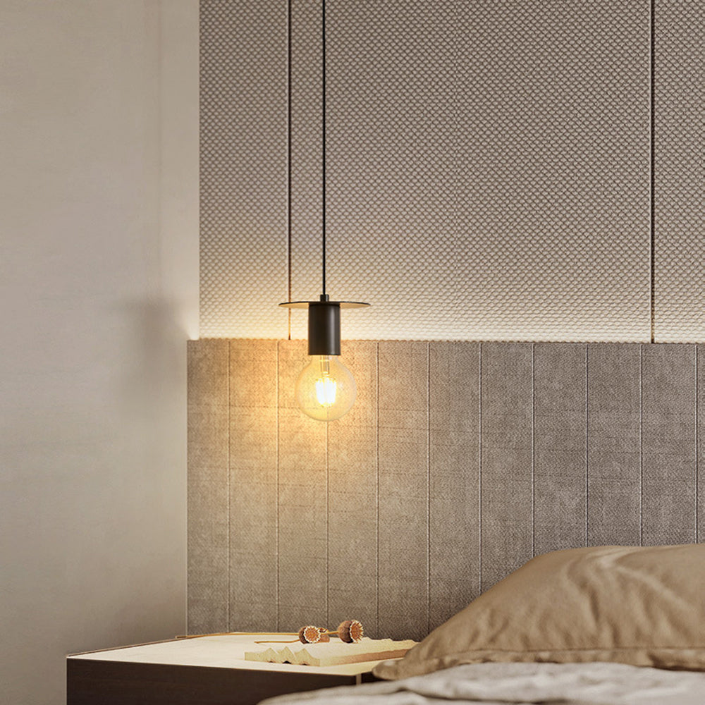 Mid-Century Pendant Light & Geometric Charm