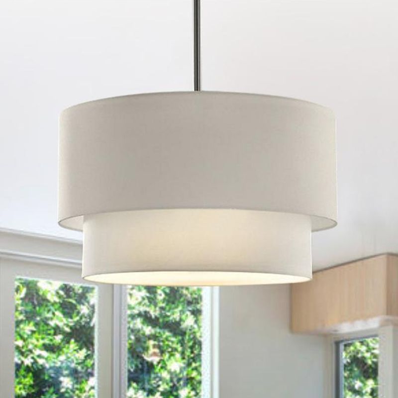 Mid-Century Pendant Light & Soft Lighting Accent