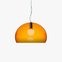 Mid-Century Pendant Light with Dome Shade