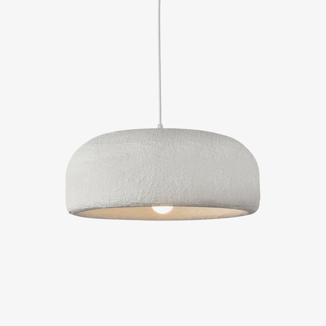Wabi-Sabi Cylindrical Open-Bottom Pendant Light