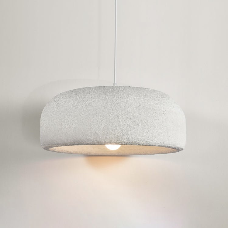Wabi-Sabi Cylindrical Open-Bottom Pendant Light