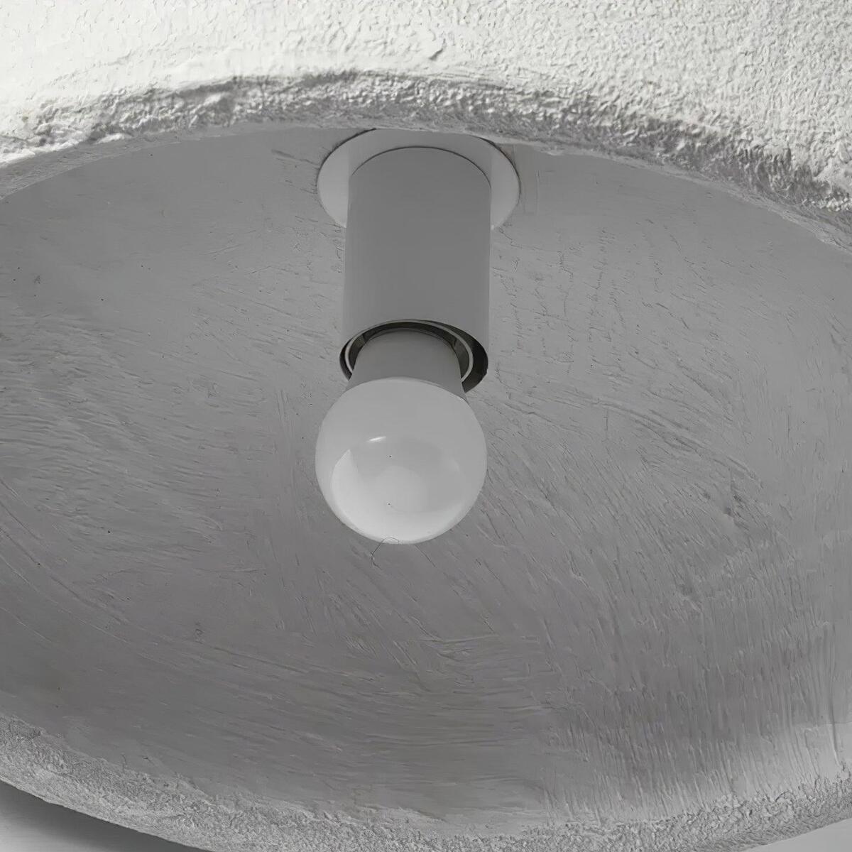 Wabi-Sabi Cylindrical Open-Bottom Pendant Light