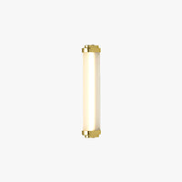 Minimalist Cylindrical Outdoor Wall Lamp for Patios and Porches