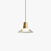 Minimalist Pendant Light & Modern Glass Shade