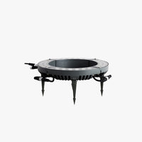 Modern Black Outdoor Landscape Ground Light