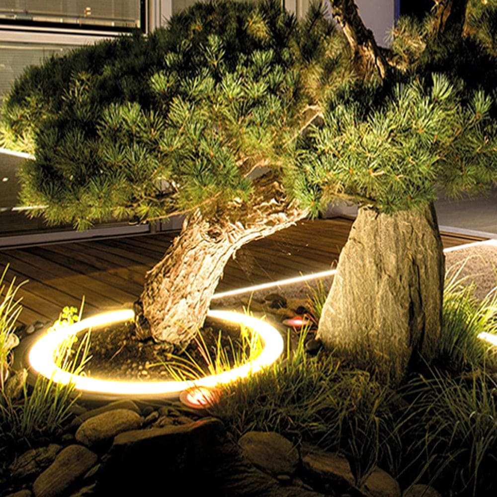 Modern Black Outdoor Landscape Ground Light