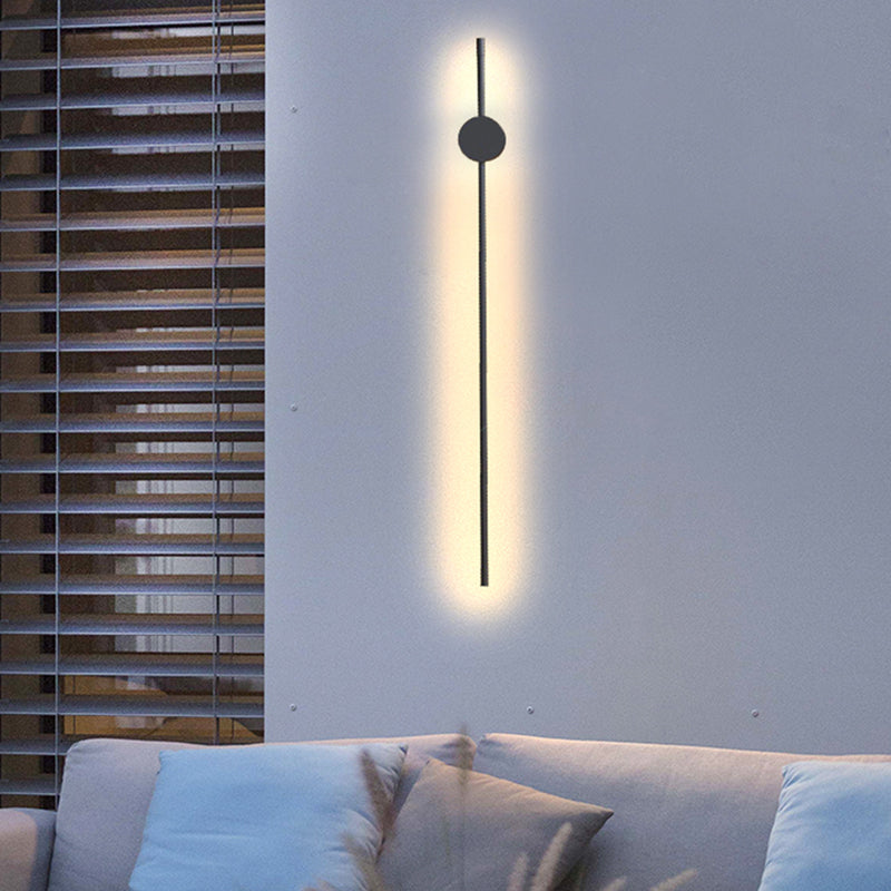 Minimalist Cylindrical Adjustable Wall Light with LED