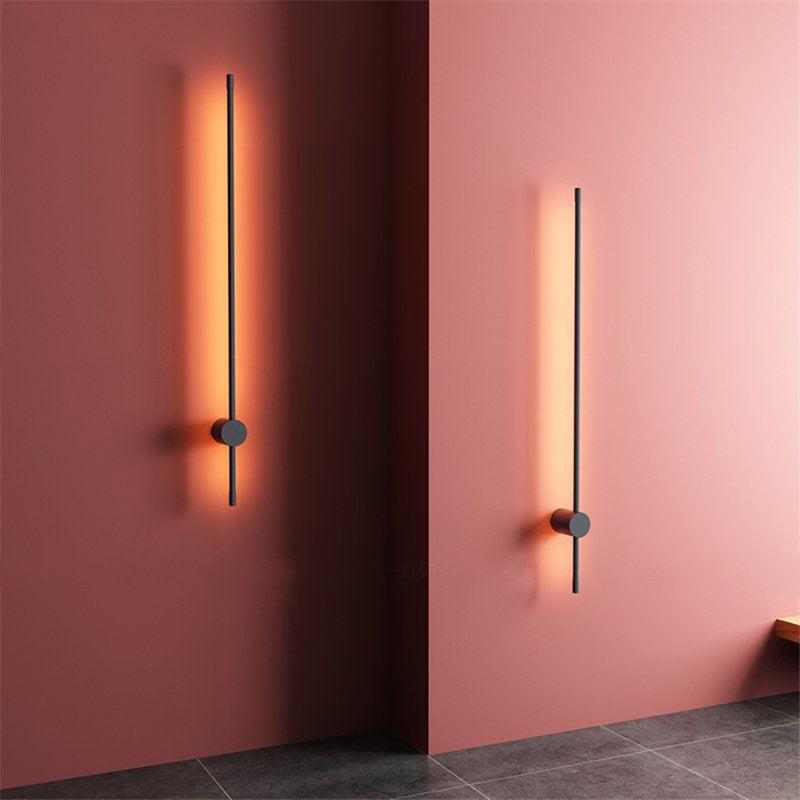 Minimalist Cylindrical Adjustable Wall Light with LED