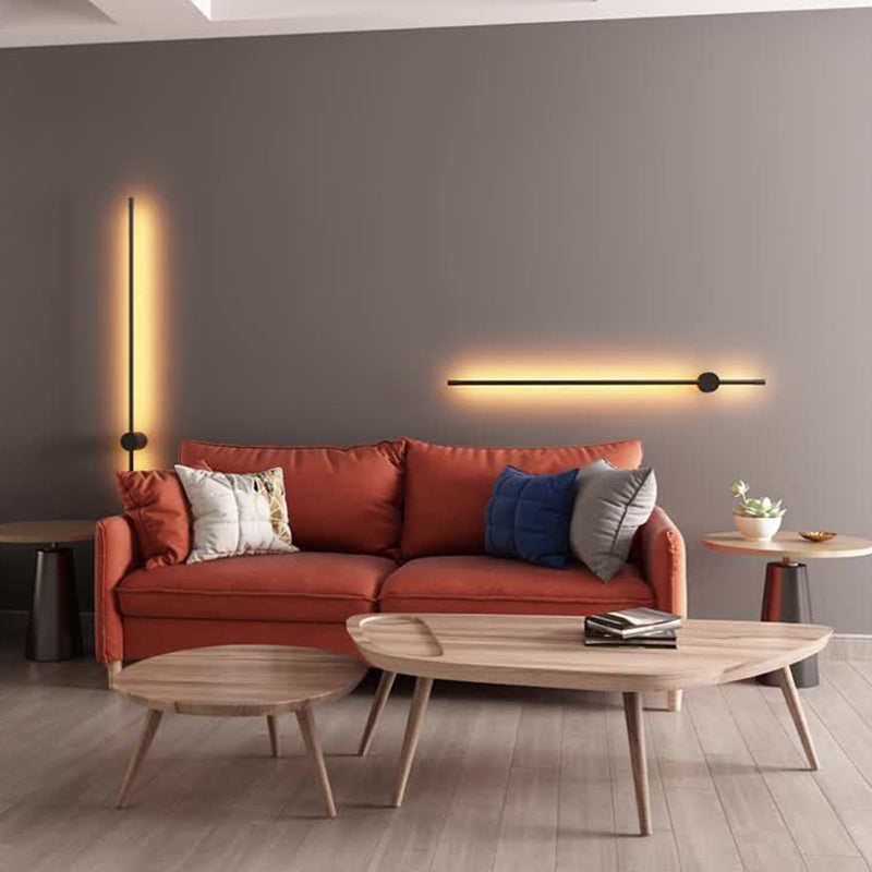 Minimalist Cylindrical Adjustable Wall Light with LED