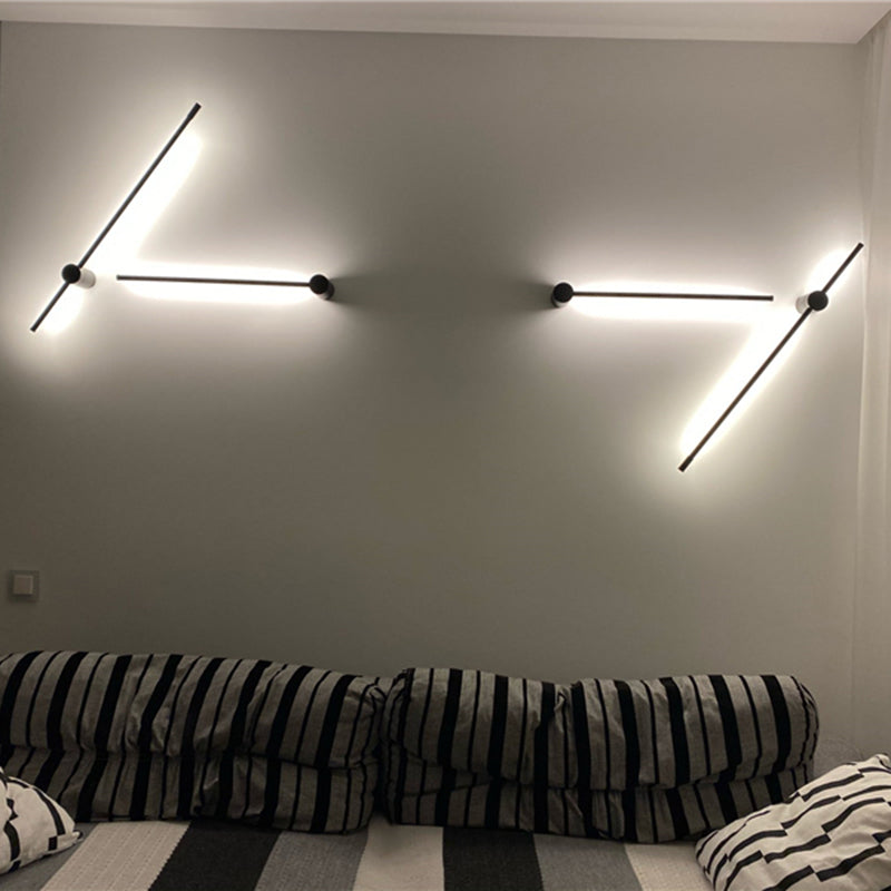 Minimalist Cylindrical Adjustable Wall Light with LED