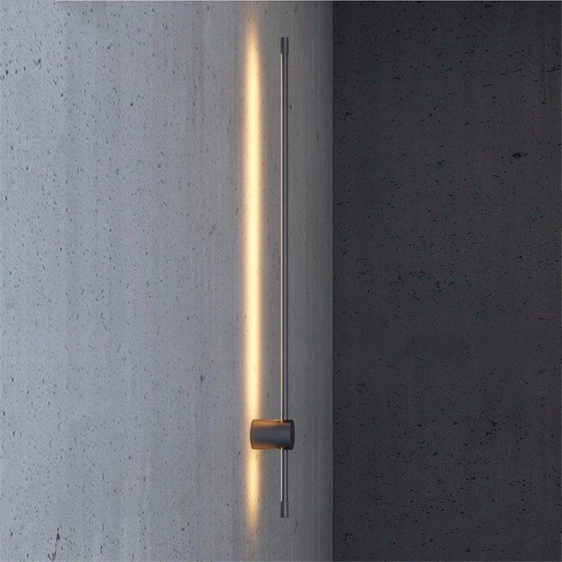 Minimalist Cylindrical Adjustable Wall Light with LED