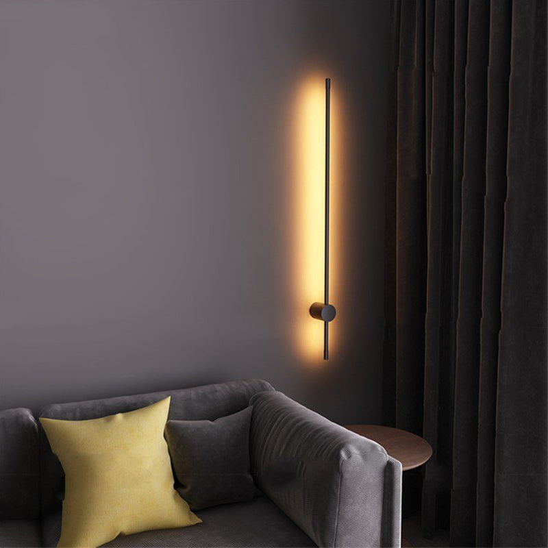 Minimalist Cylindrical Adjustable Wall Light with LED