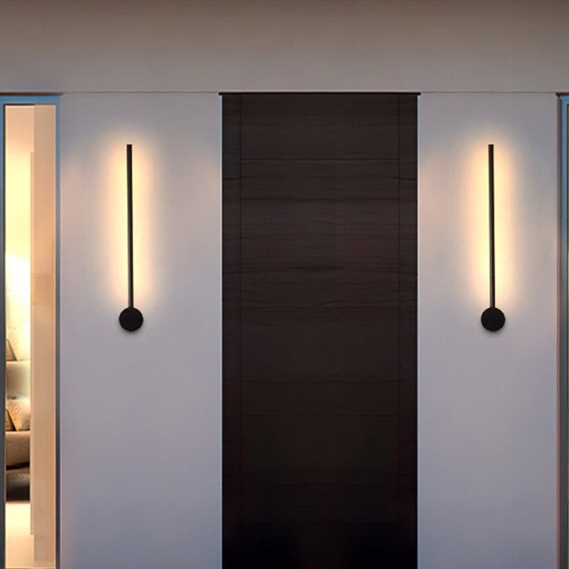 Minimalist Cylindrical Adjustable Wall Light with LED