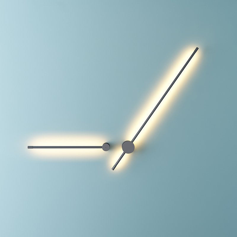 Minimalist Cylindrical Adjustable Wall Light with LED