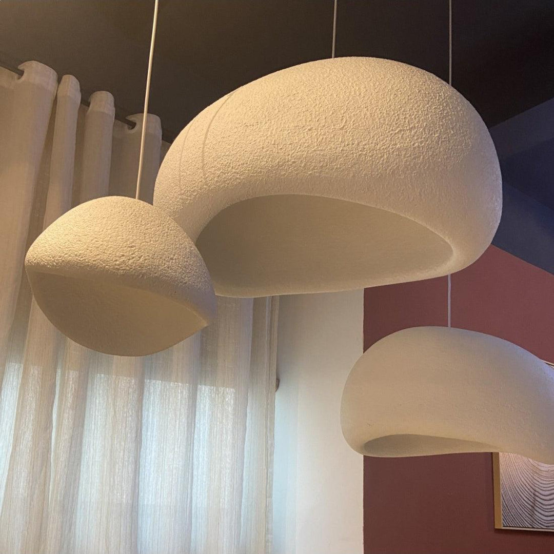 Hemispherical Wabi-Sabi Pendant Light – Curved Bottom
