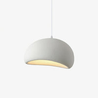 Hemispherical Wabi-Sabi Pendant Light – Curved Bottom