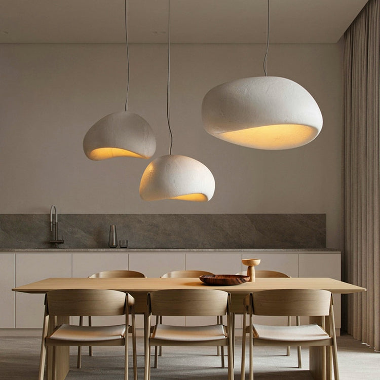 Hemispherical Wabi-Sabi Pendant Light – Curved Bottom