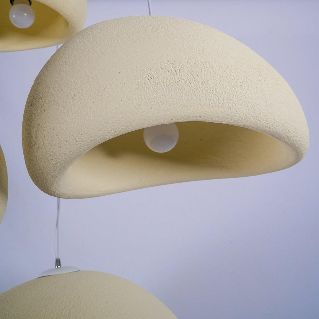 Hemispherical Wabi-Sabi Pendant Light – Curved Bottom