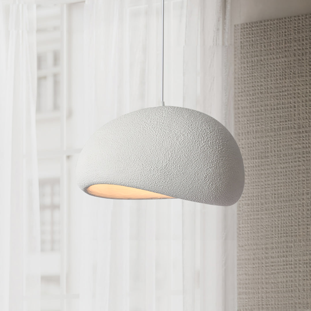 Hemispherical Wabi-Sabi Pendant Light – Curved Bottom