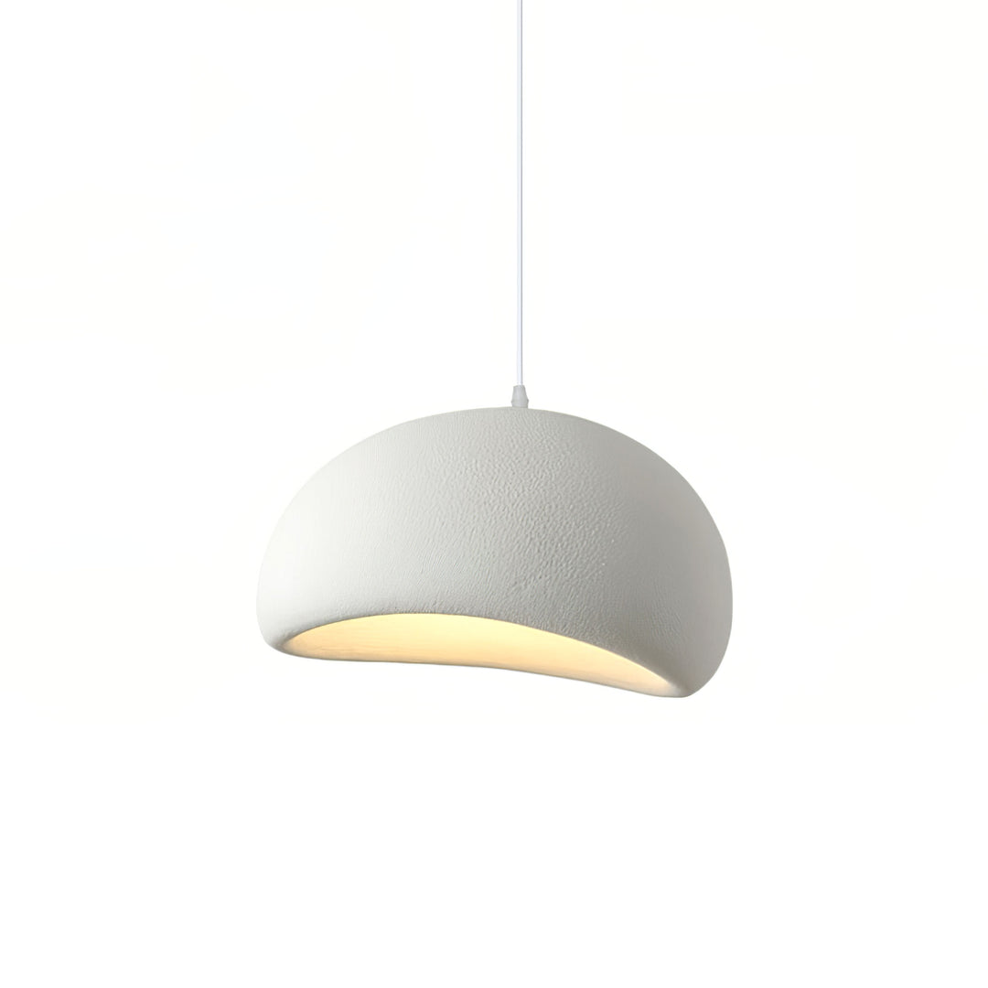 Hemispherical Wabi-Sabi Pendant Light – Curved Bottom