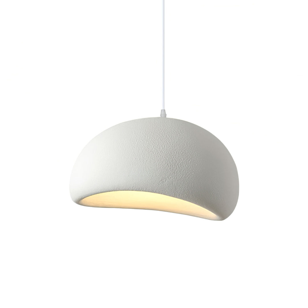 Hemispherical Wabi-Sabi Pendant Light – Curved Bottom