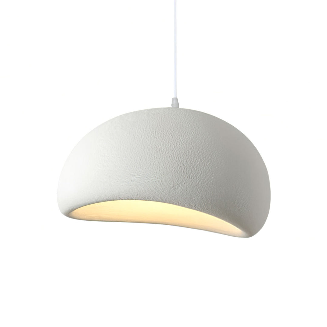 Hemispherical Wabi-Sabi Pendant Light – Curved Bottom