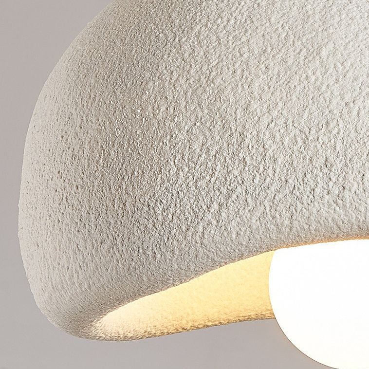 Hemispherical Wabi-Sabi Pendant Light – Curved Bottom