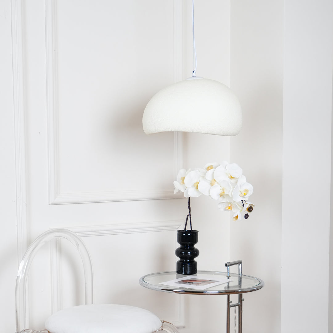 Hemispherical Wabi-Sabi Pendant Light – Curved Bottom