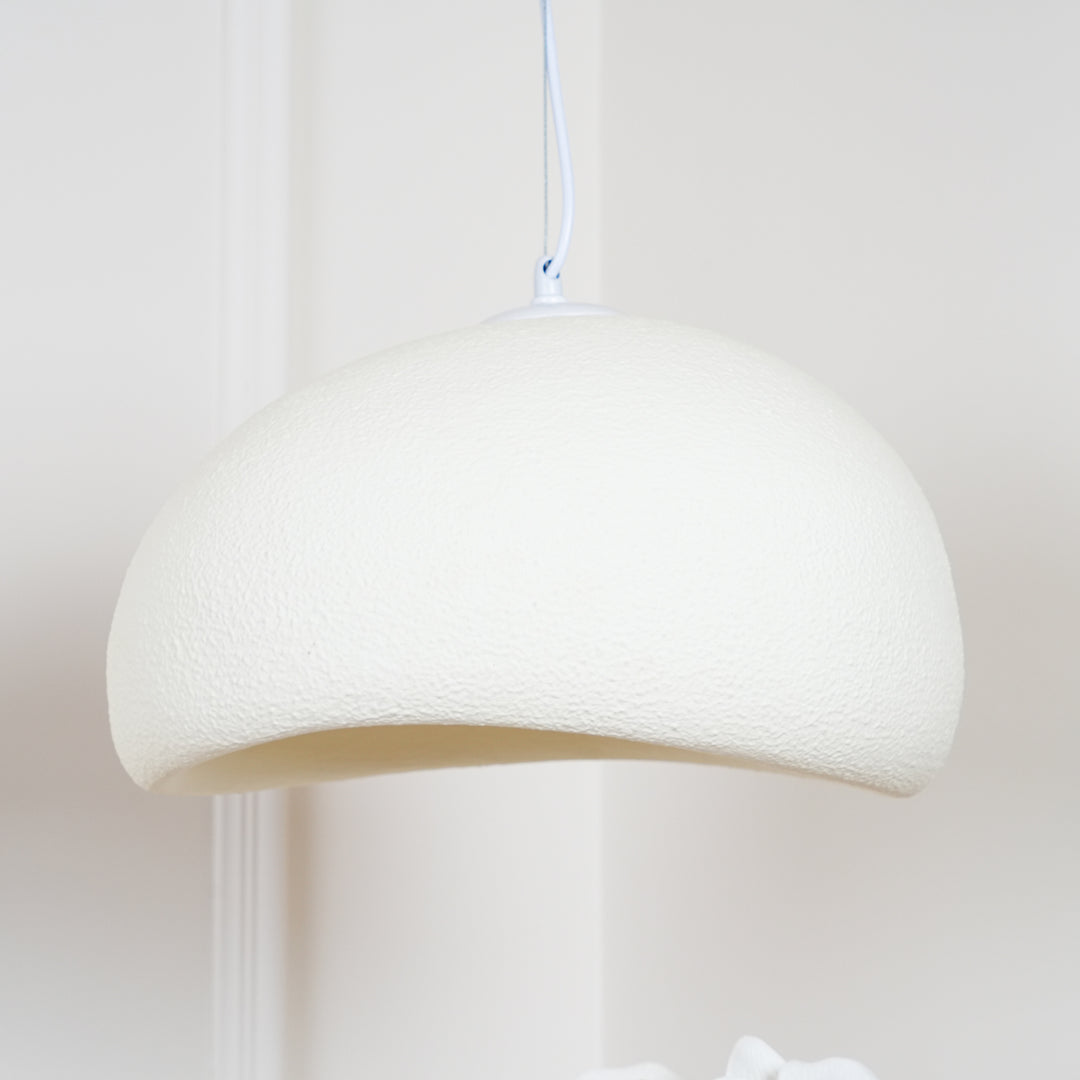 Hemispherical Wabi-Sabi Pendant Light – Curved Bottom