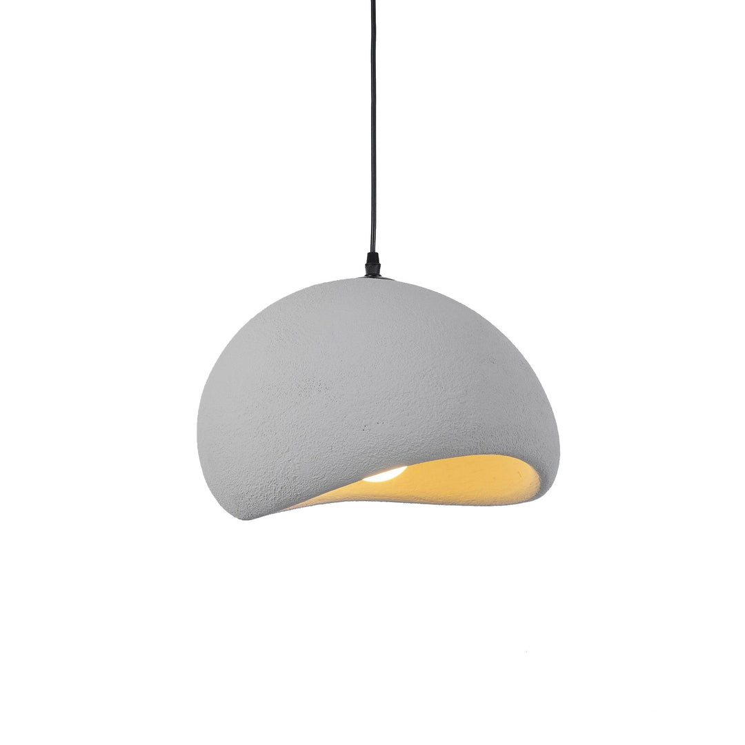 Hemispherical Wabi-Sabi Pendant Light – Curved Bottom