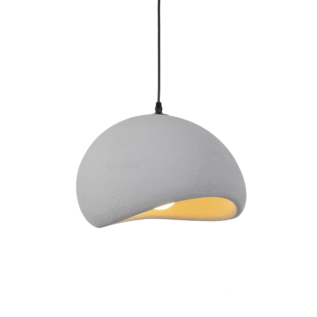 Hemispherical Wabi-Sabi Pendant Light – Curved Bottom