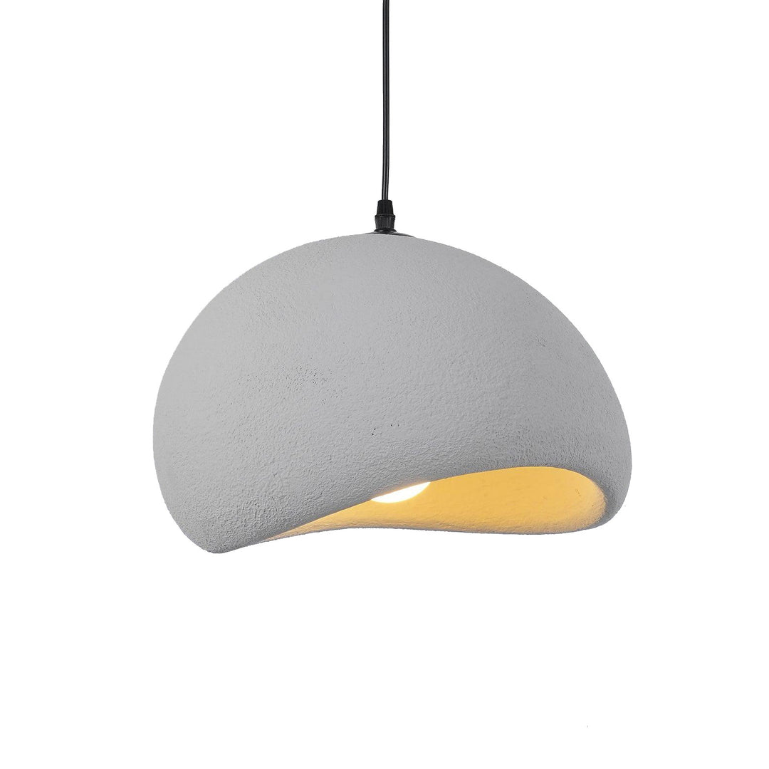 Hemispherical Wabi-Sabi Pendant Light – Curved Bottom
