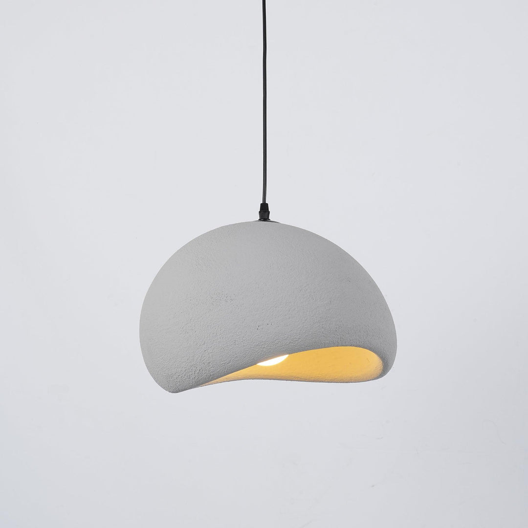 Hemispherical Wabi-Sabi Pendant Light – Curved Bottom