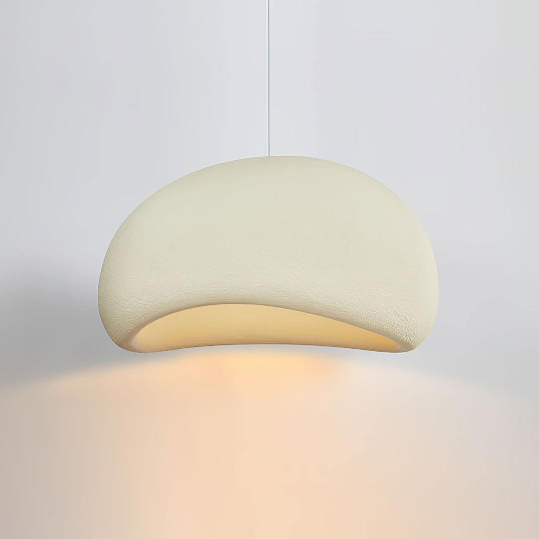Hemispherical Wabi-Sabi Pendant Light – Curved Bottom