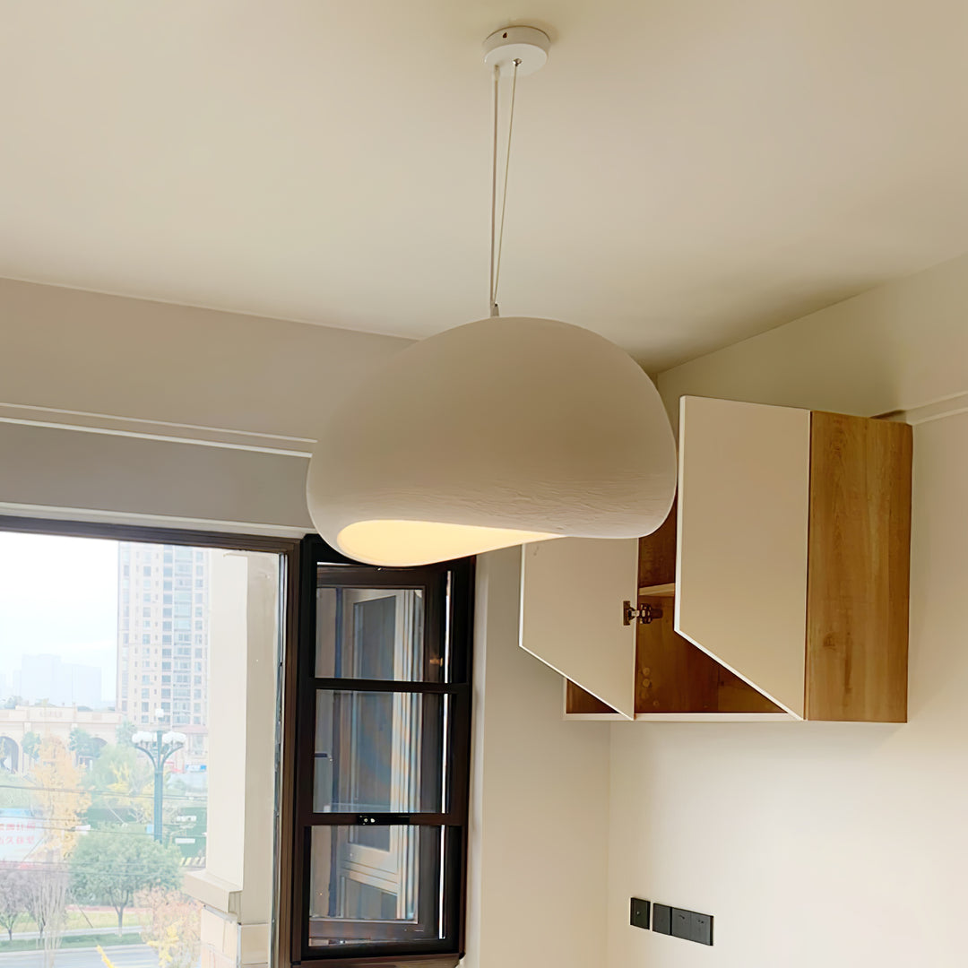 Hemispherical Wabi-Sabi Pendant Light – Curved Bottom