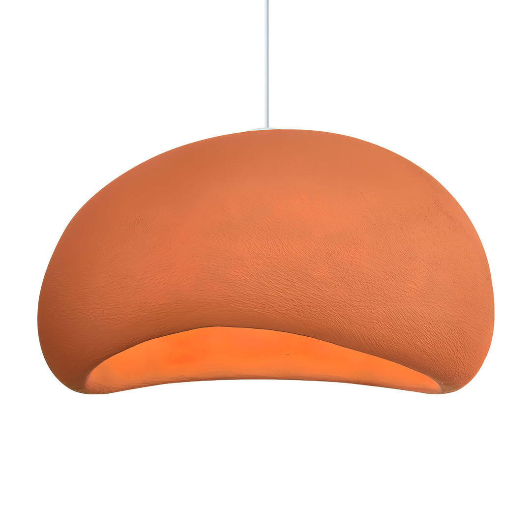 Hemispherical Wabi-Sabi Pendant Light – Curved Bottom