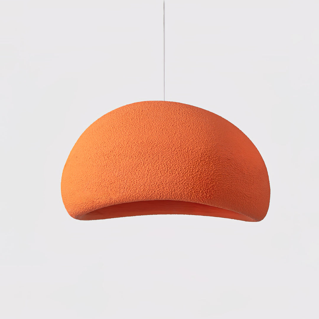 Hemispherical Wabi-Sabi Pendant Light – Curved Bottom