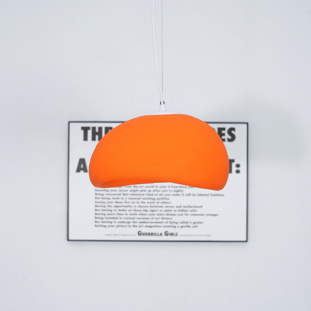 Hemispherical Wabi-Sabi Pendant Light – Curved Bottom