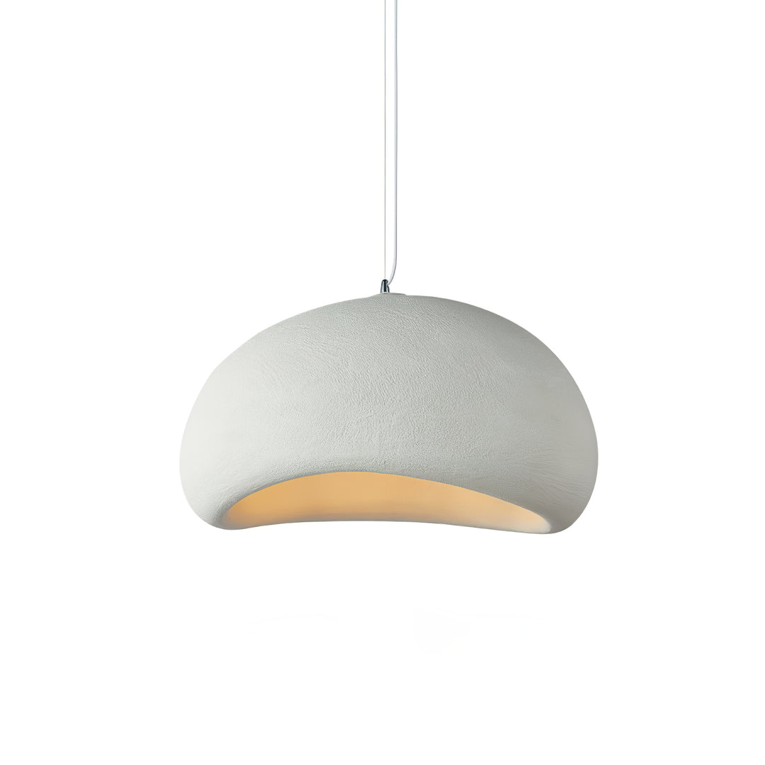 Hemispherical Wabi-Sabi Pendant Light – Curved Bottom