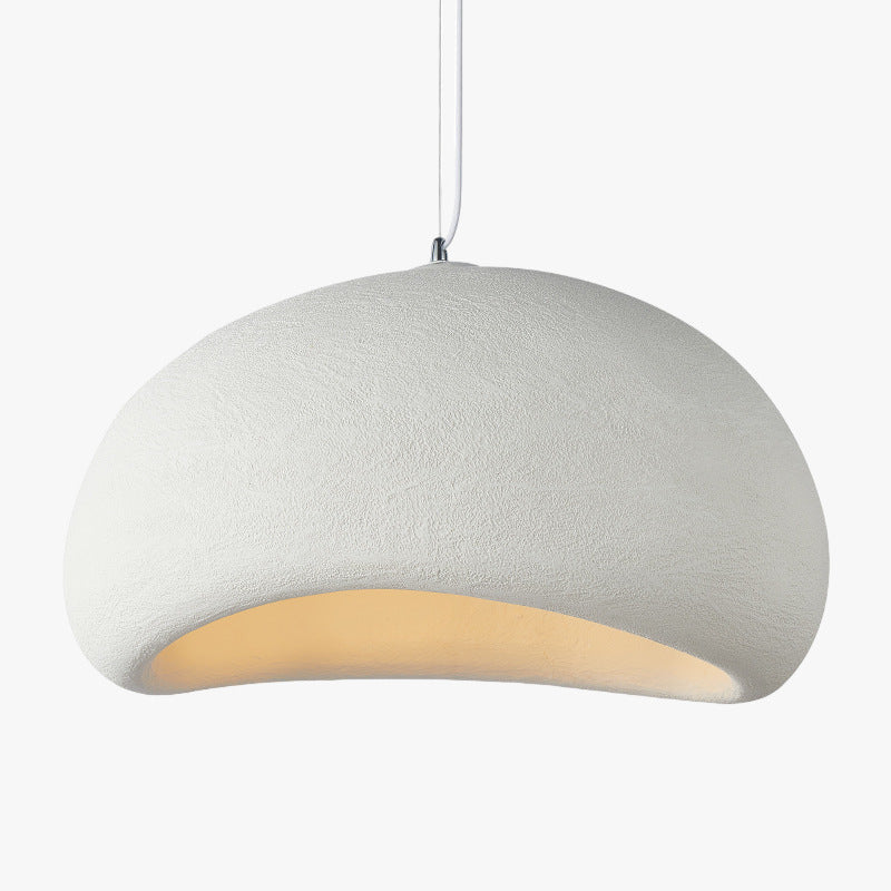 Hemispherical Wabi-Sabi Pendant Light – Curved Bottom