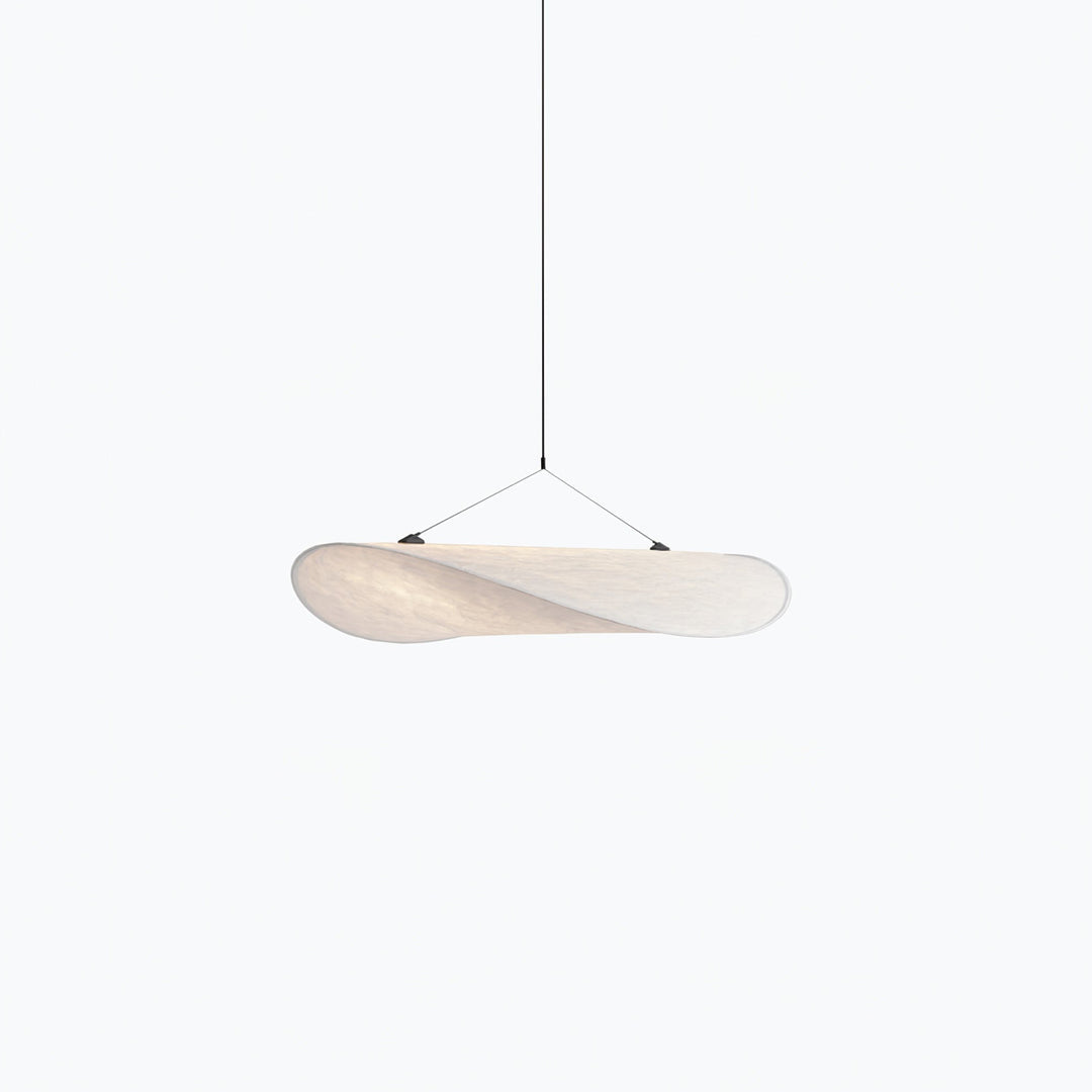 Wabi-Sabi Twisted-Elliptical LED Pendant Light