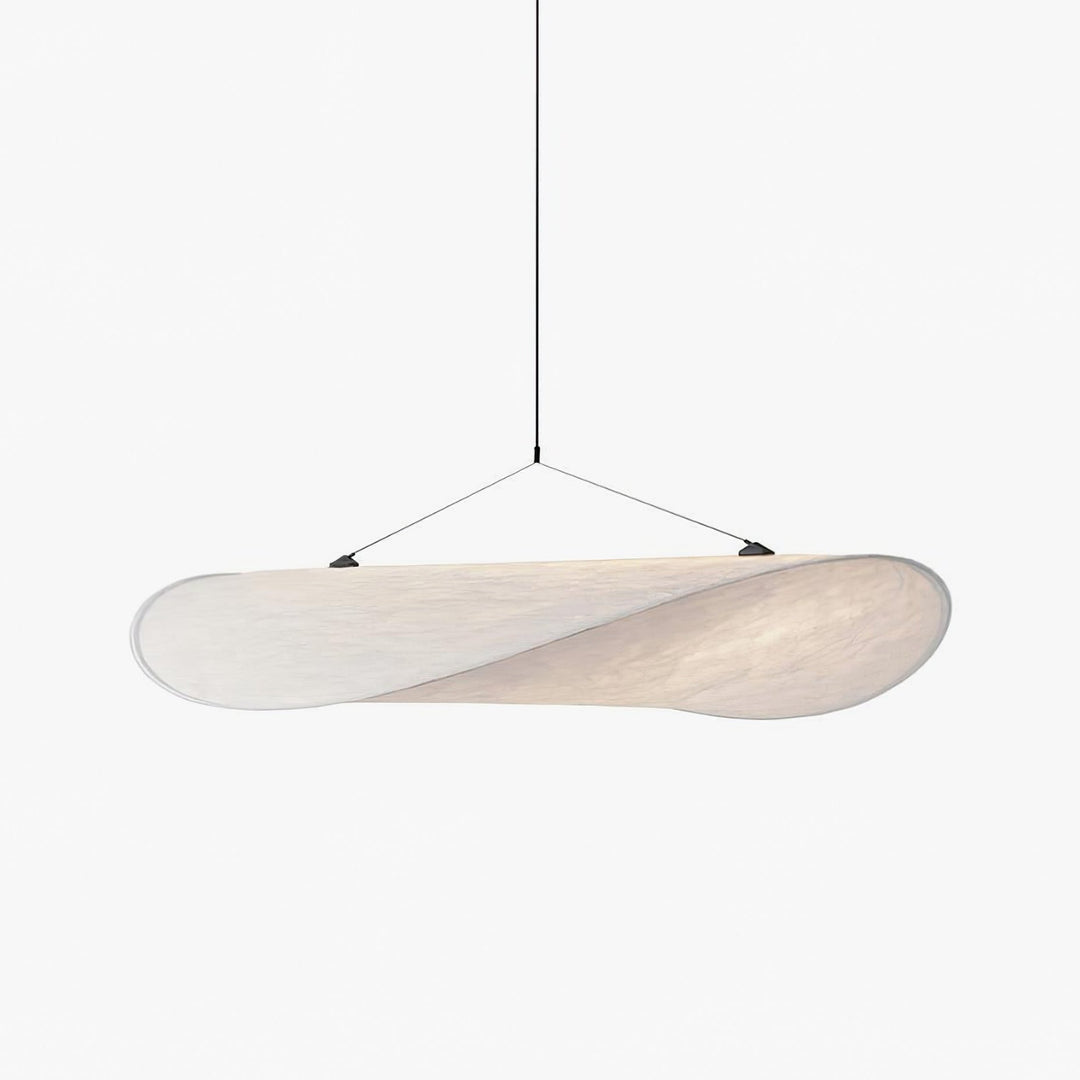 Wabi-Sabi Twisted-Elliptical LED Pendant Light