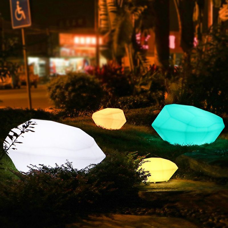 Modern Outdoor Acrylic Garden Ornament Light