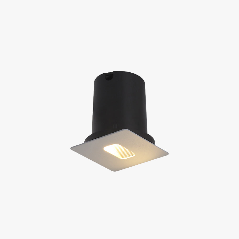 Modern-Silver Outdoor-Proof Step & Deck Light