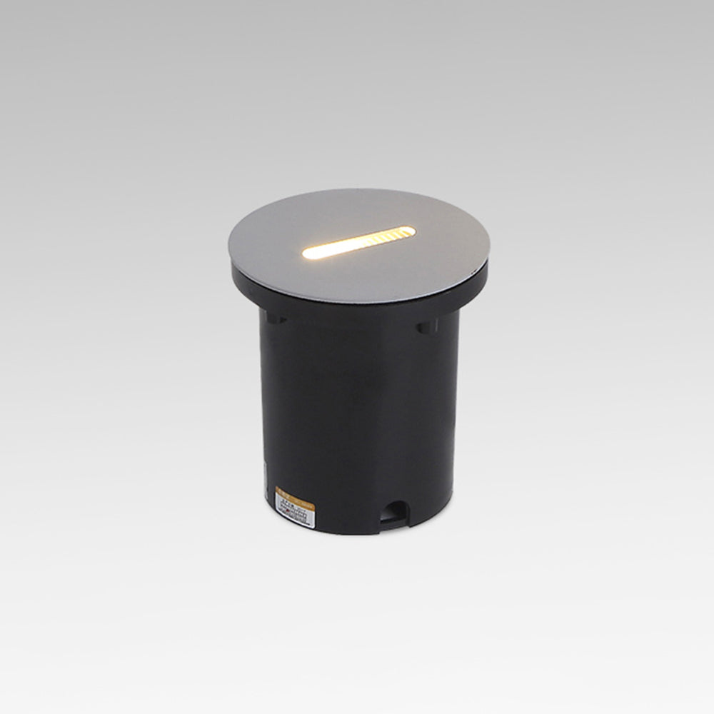 Modern-Silver Outdoor-Proof Step & Deck Light