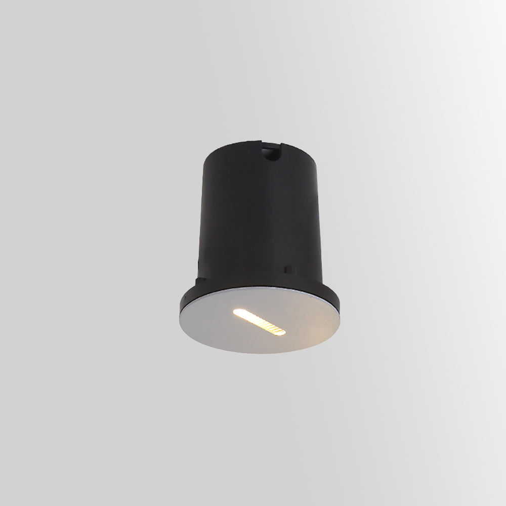 Modern-Silver Outdoor-Proof Step & Deck Light