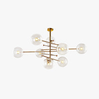 Modern Multi-Arm Chandelier & Mid-Century Style