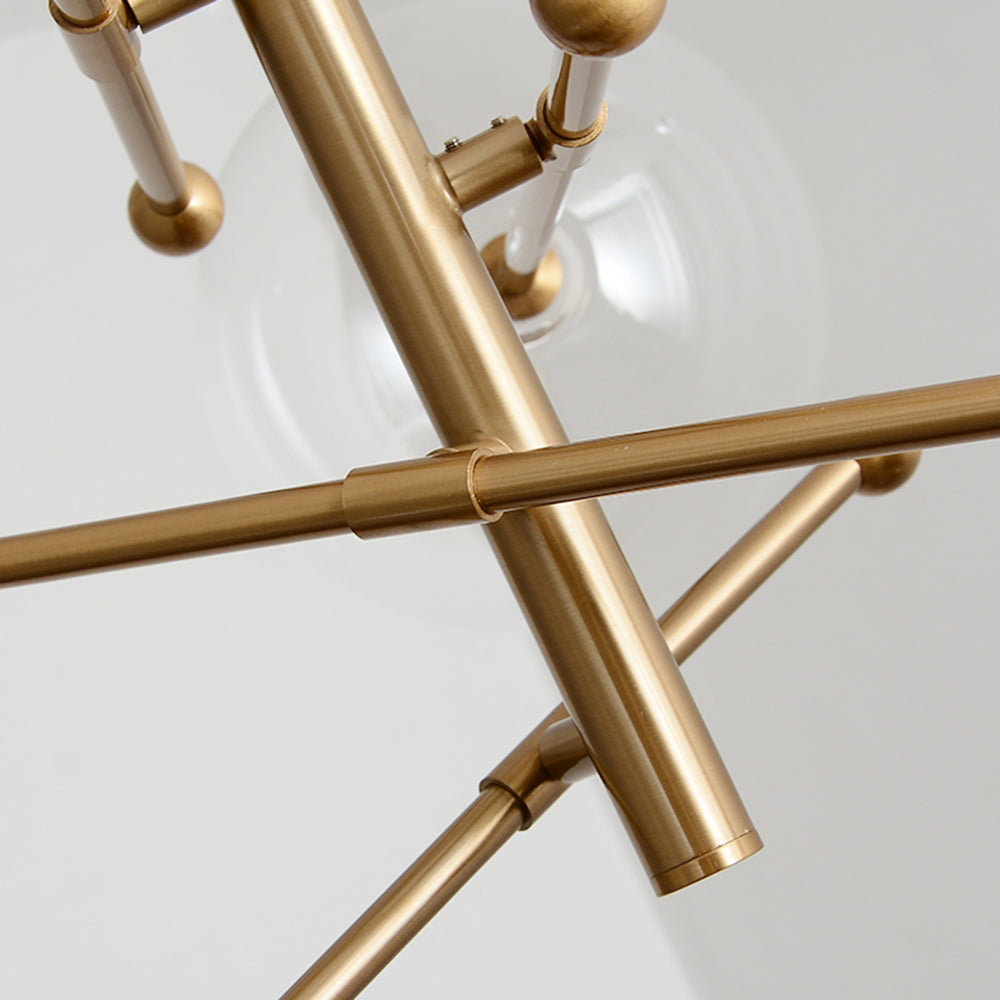 Modern Multi-Arm Chandelier & Mid-Century Style