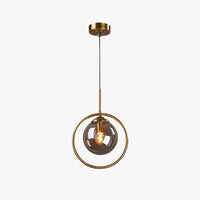 Modern Pendant Light & Glass Shade Elegance