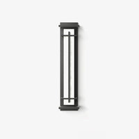 Modern Rectangular LED Outdoor Wall Light with Waterproof Design